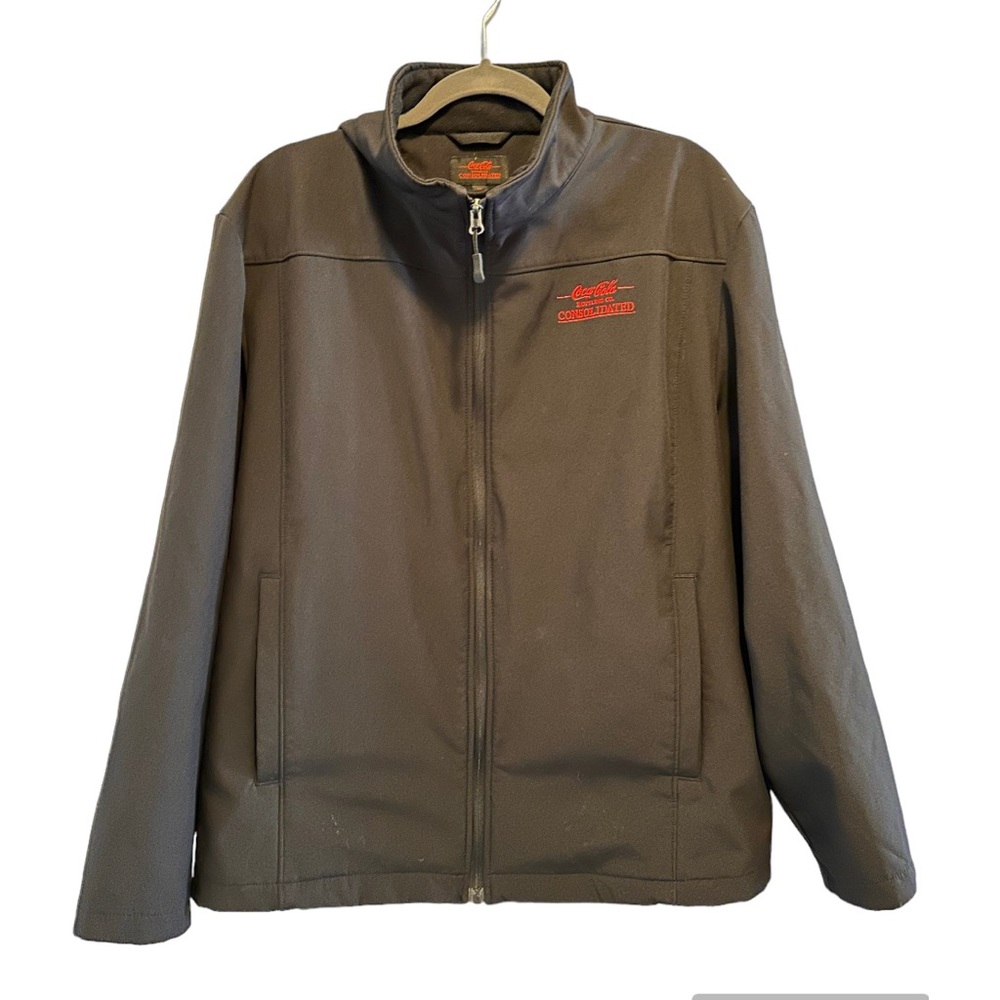 Coca Cola Bottling Co. Consolidated Embroidered Logo men’s Jacket Size XL